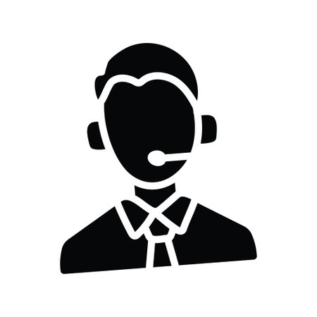 Commentator vector solid Icon Design illustration. Olympic Symbol on White background EPS 10 Fileのイラスト素材