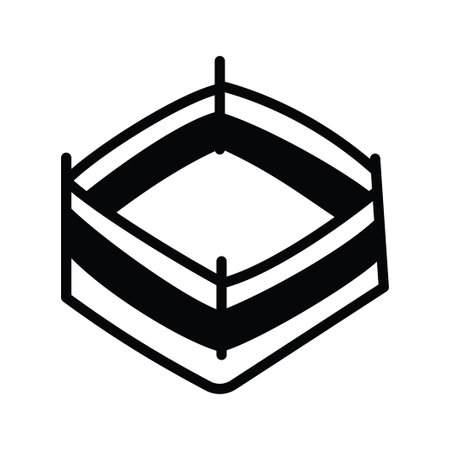 Wrestling vector solid Icon Design illustration. Olympic Symbol on White background EPS 10 Fileのイラスト素材