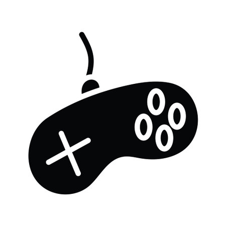 remote vector solid Icon Design illustration. Party and Celebrate Symbol on White background EPS 10...