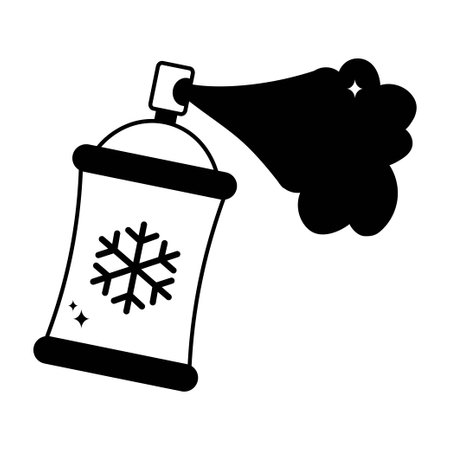 Foam Spray doodle vector Solid Stickers . EPS 10 fileのイラスト素材