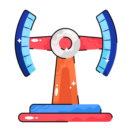 Ride doodle vector Colorful  Sticker. EPS 10 fileのイラスト素材