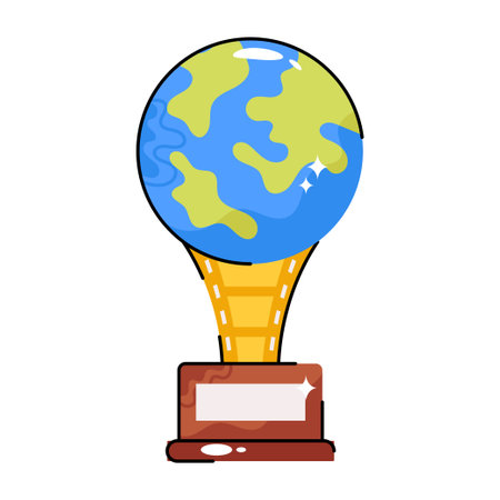 Award doodle vector Colorful  Sticker. EPS 10 fileのイラスト素材