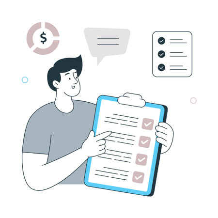 Business Analysis Vector illustration.のイラスト素材