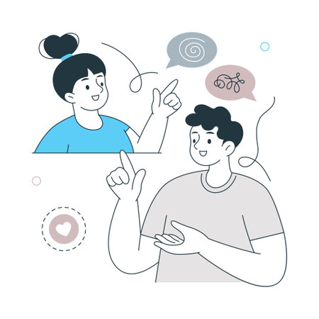 Psychological Counseling Flat Style Design Vector illustration. EPS 10 Fileのイラスト素材