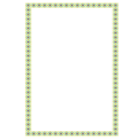 Border frames set Free Vectorのイラスト素材