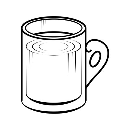 coffee cup drink isolated icon vector illustration designicon vector illustration designのイラスト素材