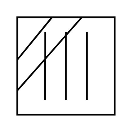 Lines, stripes icon vector image.Can also be used for material design, art and designing. Suitable for mobile apps, web apps and print media.のイラスト素材