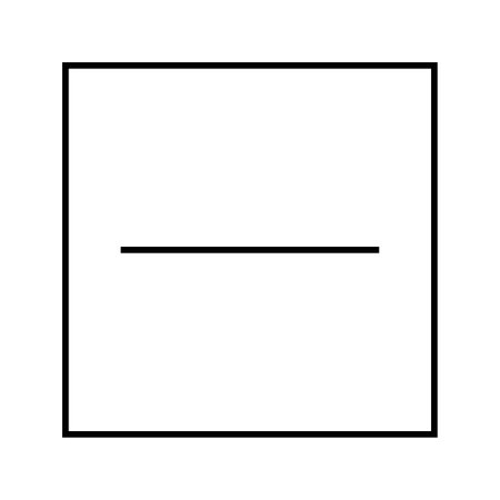 Flat line icon with rounded corners. Vector illustration isolated on white background.のイラスト素材