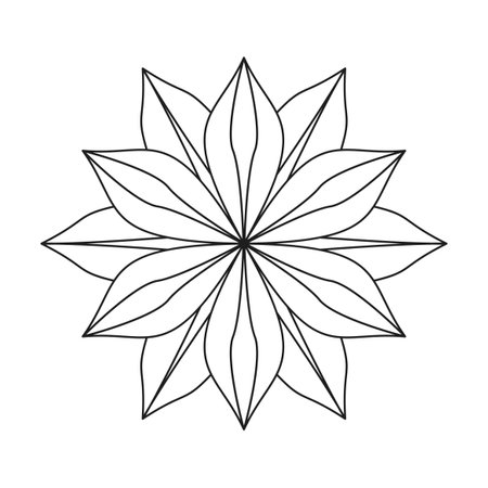 Simple mandala serene spirals coloring book page for kdp book interior. Peaceful Petals, Ability to Relax, Brain Experiences, Harmonious Haven, Peaceful Portraits, Blossoming Beauty mandala design.のイラスト素材