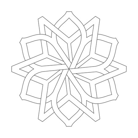 Celtic MandalasTranquil Territories coloring book page for kdp book interior. Peaceful Petals, Ability to Relax, Brain Experiences, Harmonious Haven, Peaceful Portraits, Blossoming Beauty mandala design.のイラスト素材