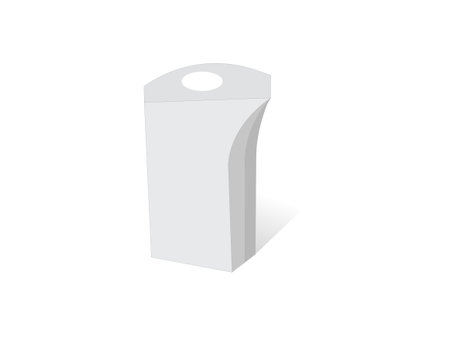 Large Gift Box, Cricut Silhouette, Gift Box, 3d box, Vector Fileのイラスト素材