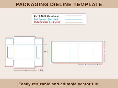 Shoe Box, Match Box Template design, Editable Vector File,のイラスト素材