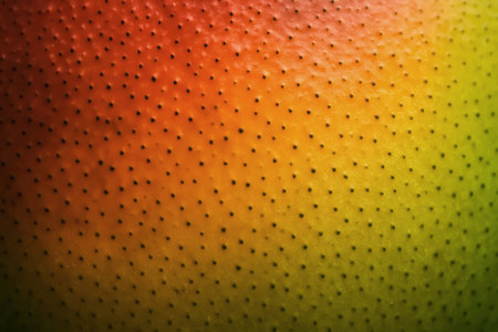 Colorful abstract background - close-up of a slice of orangeの素材