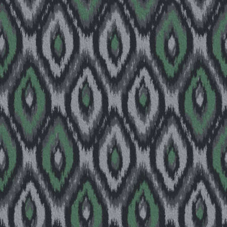 Seamless Ikat textile  Diamond Patternの写真素材