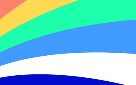 Blue and turquoise background with diagonal stripes. Horizontal minimal backdrop. Can be use for cover cataloges, business card or other print. Vector versionのイラスト素材