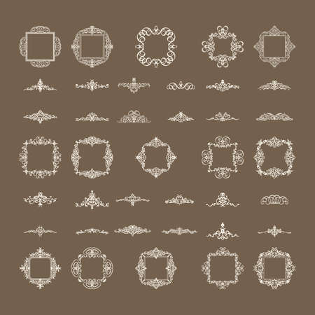 Templ-Vintage100artboards2018のイラスト素材