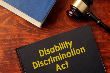 Book with title Disability Discrimination Act (DDA).