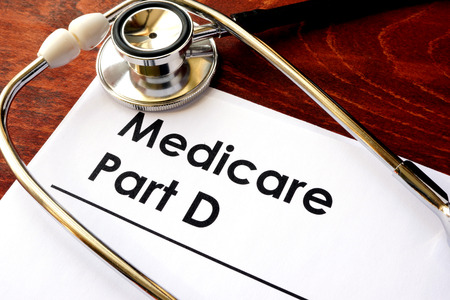 Document with the title Medicare Part D.の写真素材
