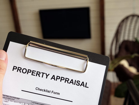 Man Property appraisal checklist form. How much is your home worth.