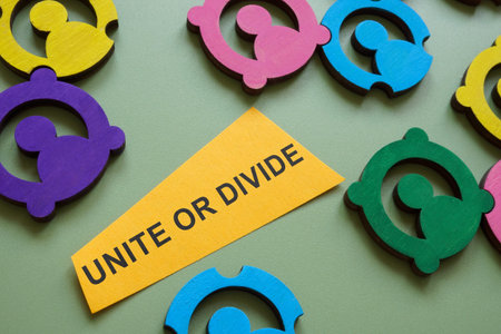 Unite or divide. Symbol of teamwork.