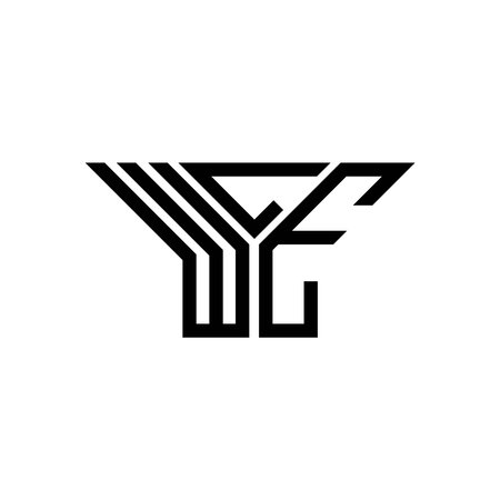 WLE letter logo creative design with vector graphic, WLE simple and modern logo.のイラスト素材