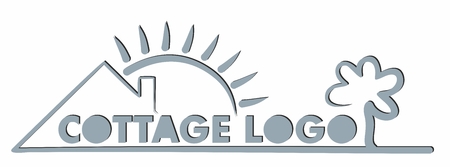 Logo eco friendly house.のイラスト素材