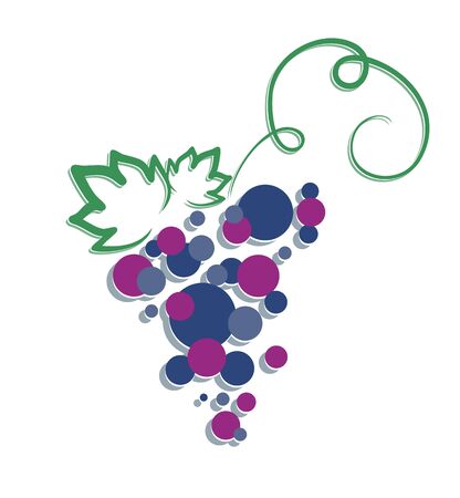 Grapes.のイラスト素材