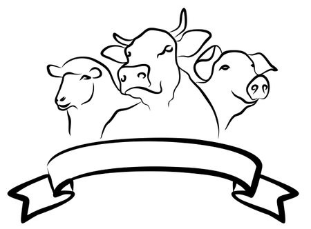 Farm logo.のイラスト素材