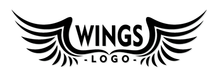 Wing Logo.のイラスト素材