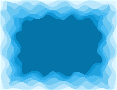 Background with sea.のイラスト素材