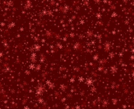A red background with winter snowfall.のイラスト素材