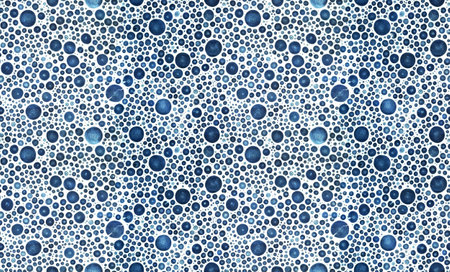 The seamless abstract blue background with circles.の写真素材