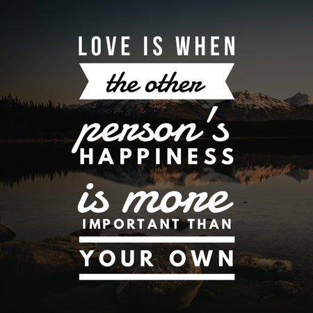 Inspirational and Motivation quote on colorful background