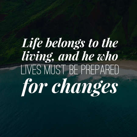 inspirational quotes and sayings about life, positive, empowering, success, happiness, hope, courage, inspiration, motivation and motivational quotesの写真素材