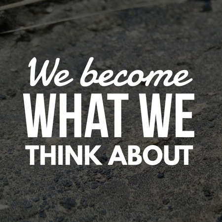 Motivational Quotes. inspirational quotes and sayings about life, positive, empowering, success, happiness, hope, ability, courage, inspiration and motivationの写真素材