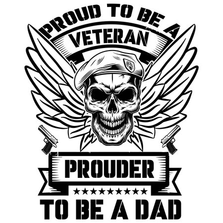 Skull T-shirt Graphic Design, Vector Illustration EPS10のイラスト素材