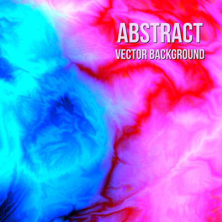 Pink blue diffusion marble texture glitch vector background.のイラスト素材