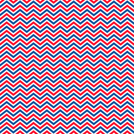 American patriotic seamless pattern. USA traditional background. Red blue white chevron backdrop....