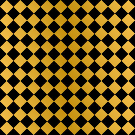 Black and gold geometric seamless pattern. Shiny background for Christmas or New Year designs....