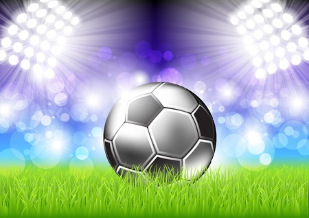 soccer background のイラスト素材