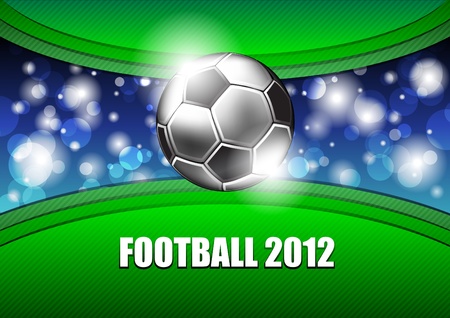 soccer background のイラスト素材