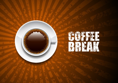 coffee breakのイラスト素材