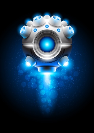 spacecraft のイラスト素材