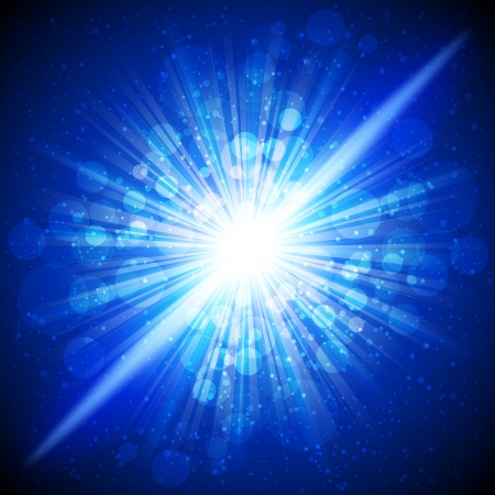Background with a flash of the explosionのイラスト素材