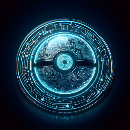 Circuit board background. Technology concept. 3d rendering toned imageの素材