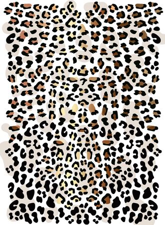wild gold and black pattern leopard. Fashion Vector illustration. leopard print texture pattern. rich exotic panther animal skin texture. Trend animal safari print. graphic lion skin spots for t shirtのイラスト素材