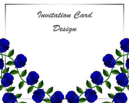 Floral card design.の写真素材