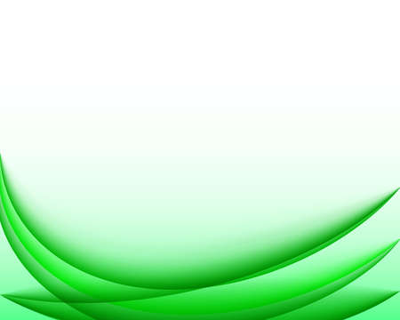 Abstract green wavy business background. Vector eps 10.のイラスト素材