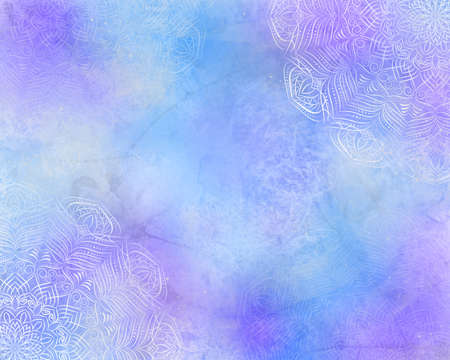 Mystic abstract mandala background.の写真素材