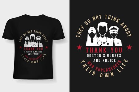 Thank You Typography T-shirt Designのイラスト素材